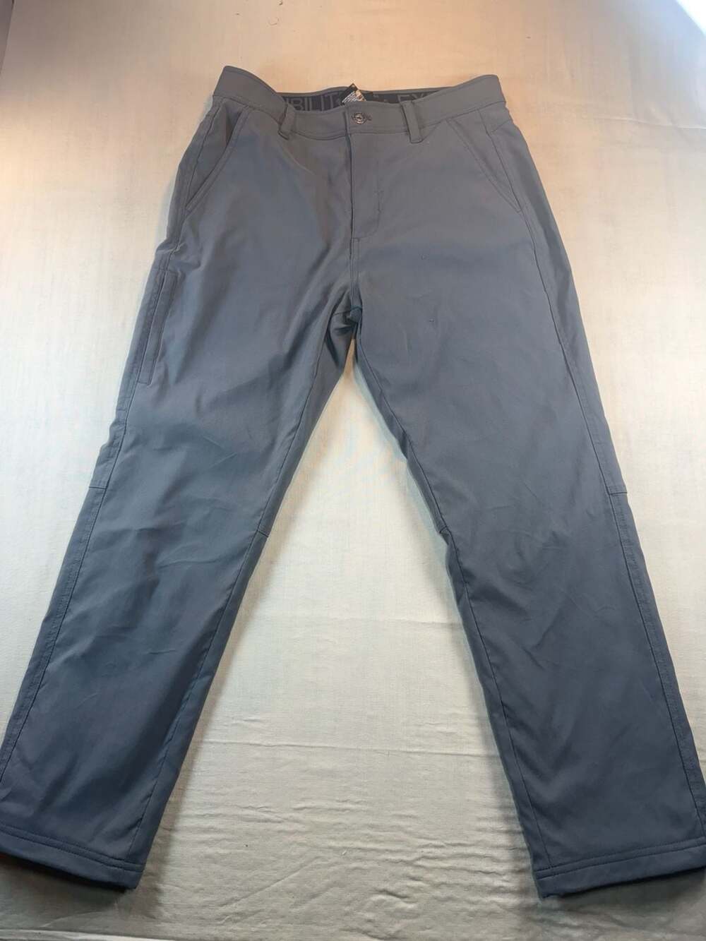 Gerry Pants Size 30X29 Gray Hiking Outdoor Stretch Zip Pockets